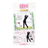 Chloe's Creative Cards Die & Stamp - Golf