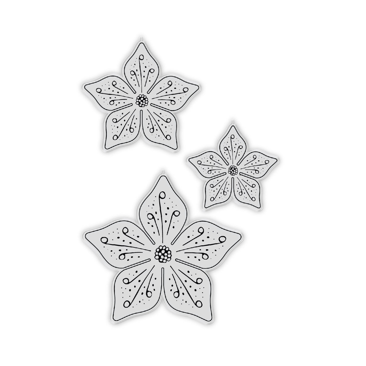 Chloes Creative Cards Photopolymer Stamp Set (A6) - Meadow Flower