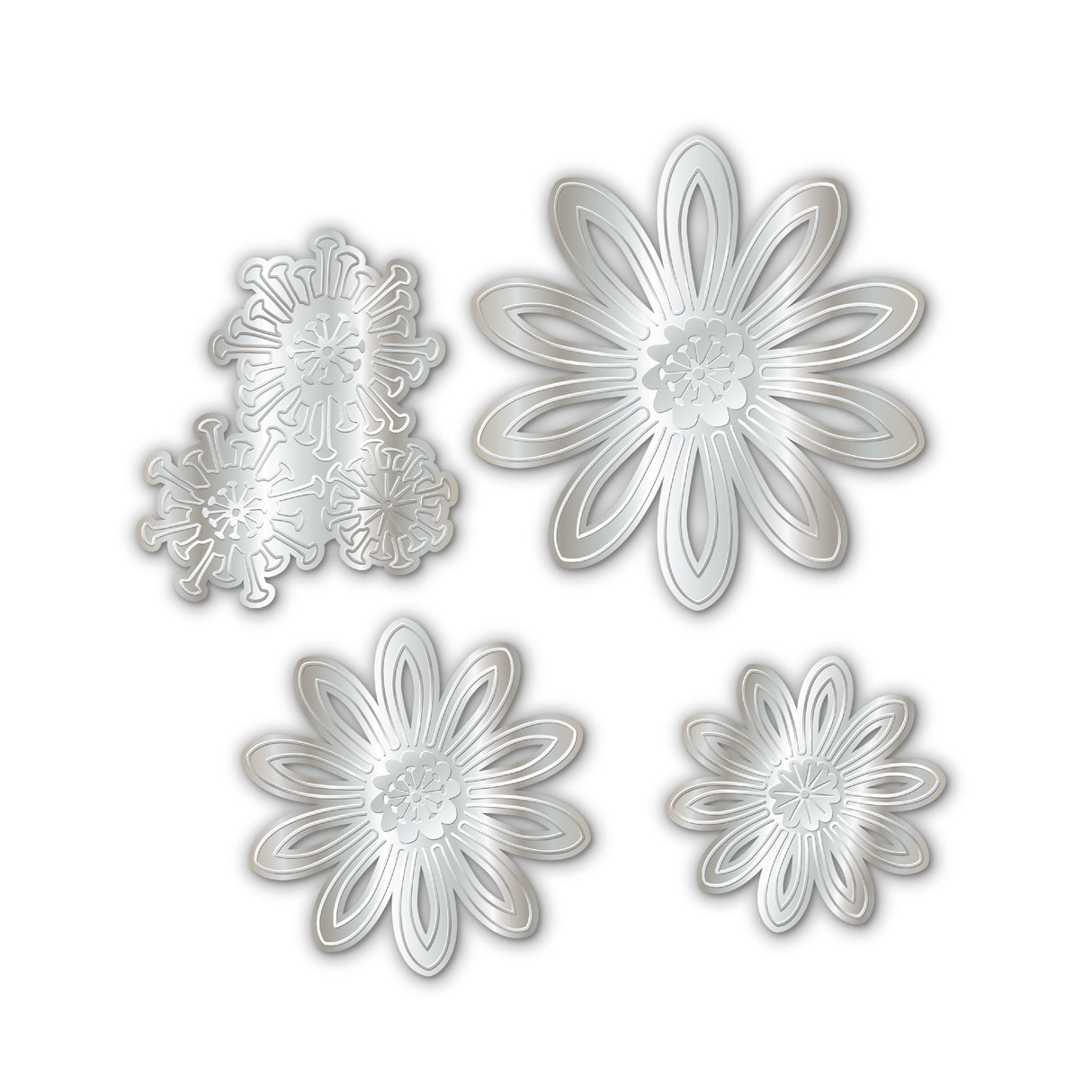 Chloes Creative Cards Metal Die Set –  Blossoming Flower