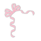 Chloe's Creative Cards Metal Die Set – Corner Ribbon Bow