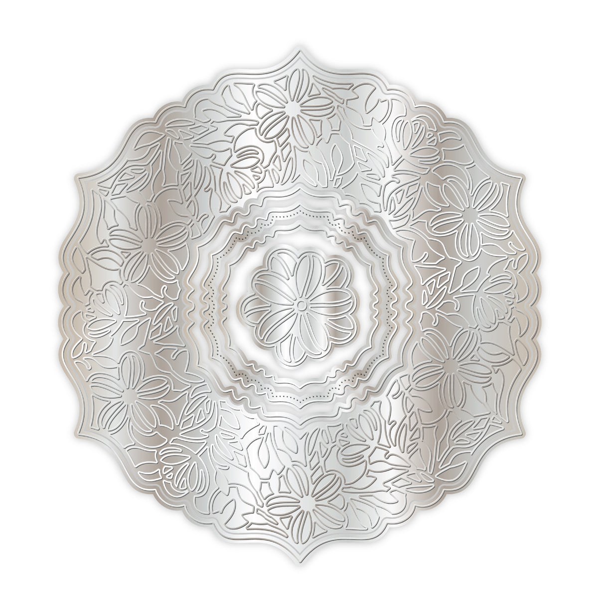 Chloe's Creative Cards Metal Die Set - 6x6 Exquisite Lace Circle