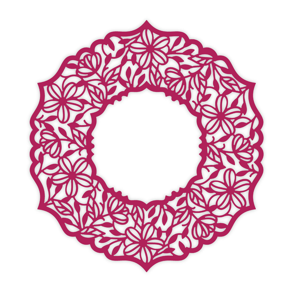 Chloe's Creative Cards Metal Die Set - 6x6 Exquisite Lace Circle