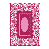 Chloe's Creative Cards Metal Die Set - 5x7 Exquisite Lace Rectangle