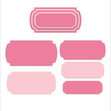 Chloes Creative Cards Metal Die Set - Rectangle Sentiment Plaque