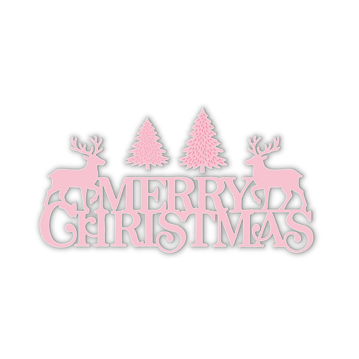 Chloe's Creative Cards Metal Die Set – Starlit Merry Christmas