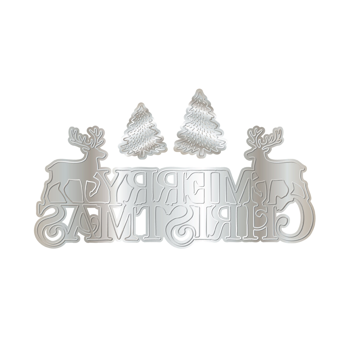 Chloe's Creative Cards Metal Die Set – Starlit Merry Christmas