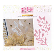 Chloes Creative Cards Metal Die Set - Swirly Foliage