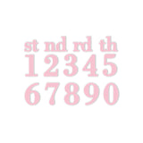 Chloe's Creative Cards Metal Die Set - Small Numbers