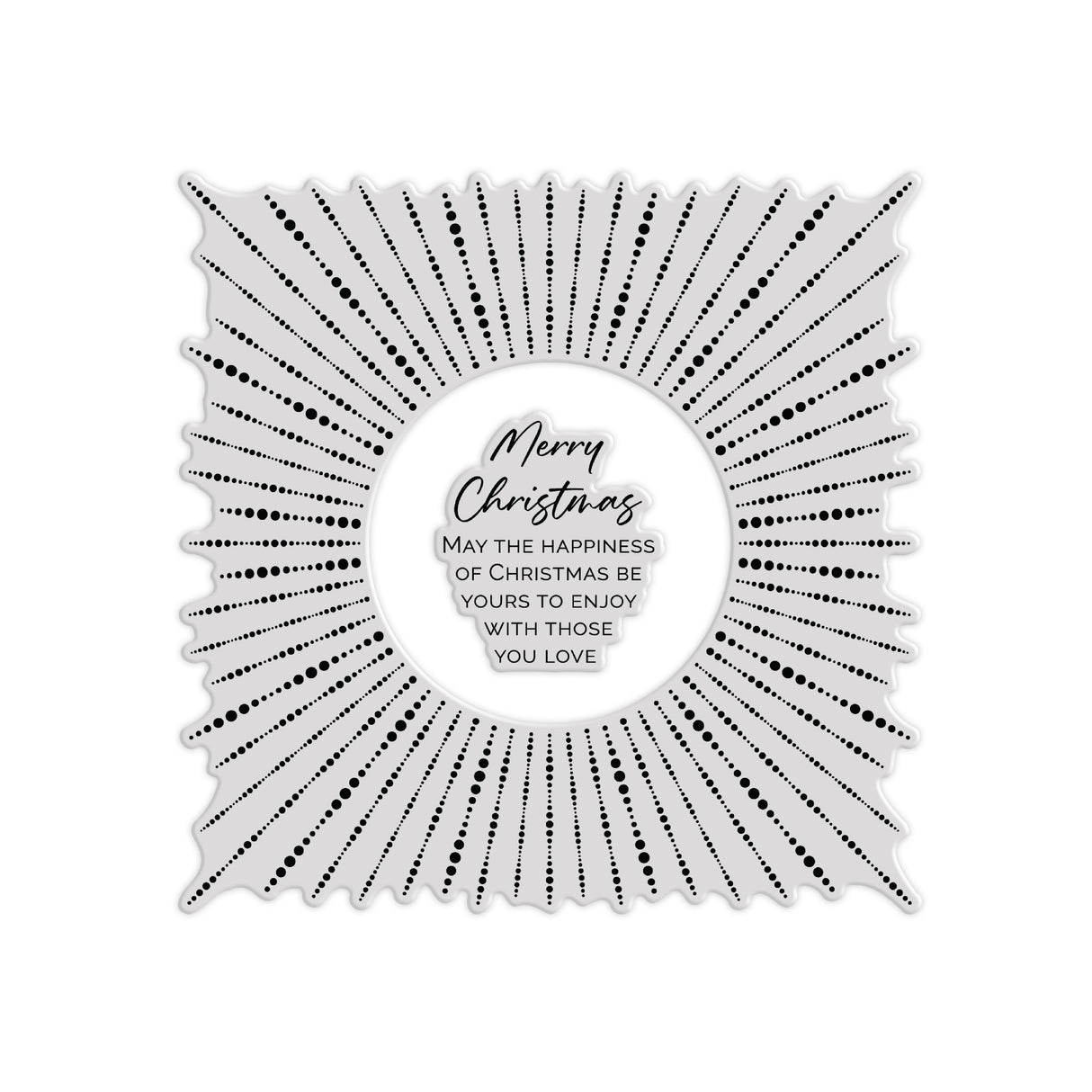 Chloe's Creative Cards Photopolymer Stamp Set (Square) - Starlit Square