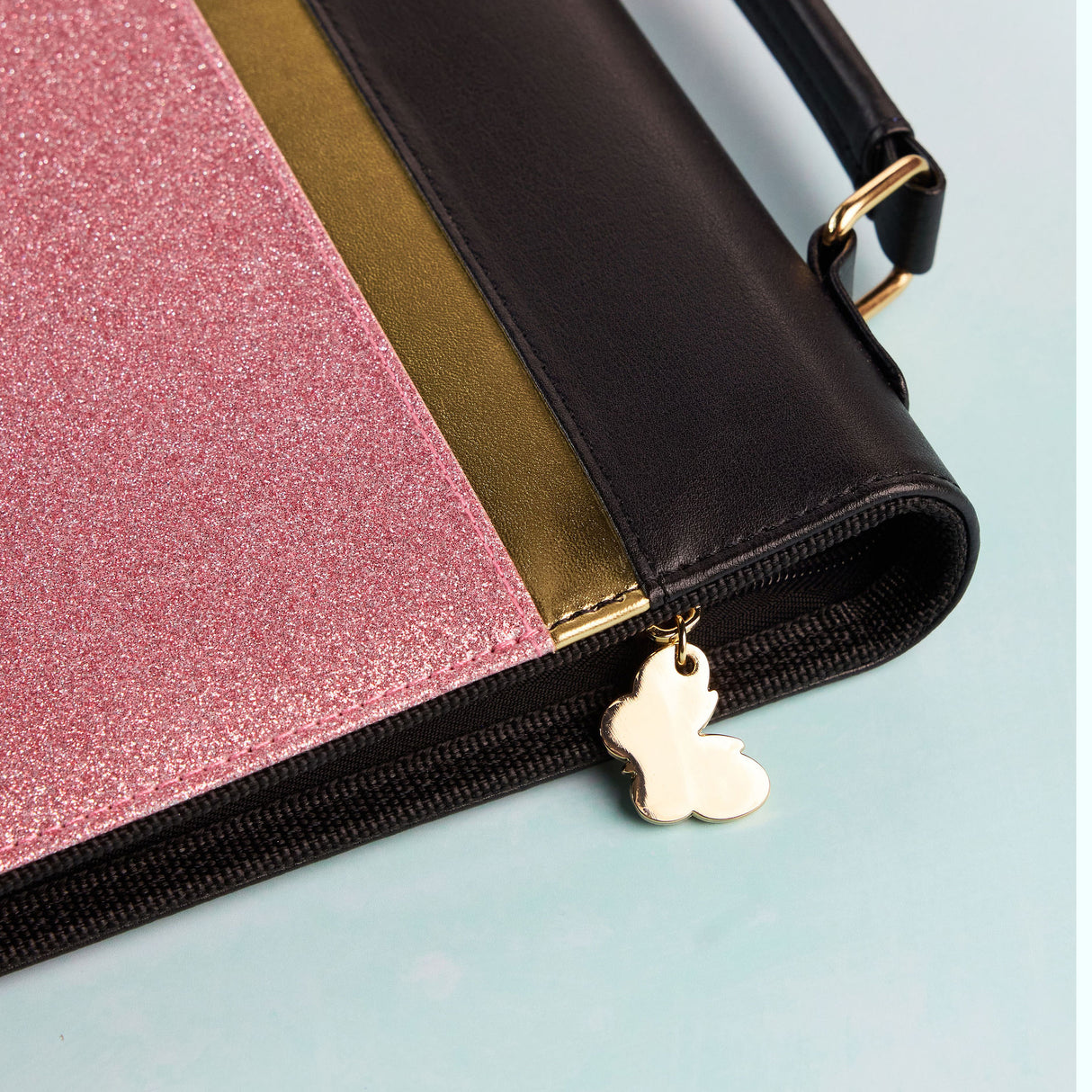 Chloes Creative Cards Pink Glitter Luxury Storage Binder Bundle