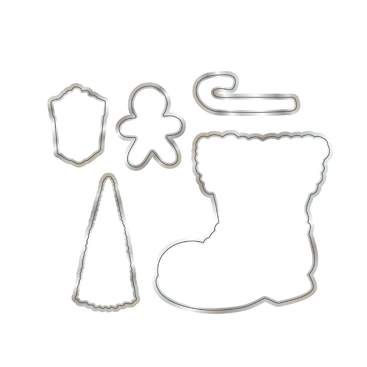 Chloe's Creative Cards Stanze und Stempel – Weihnachtsmannstiefel