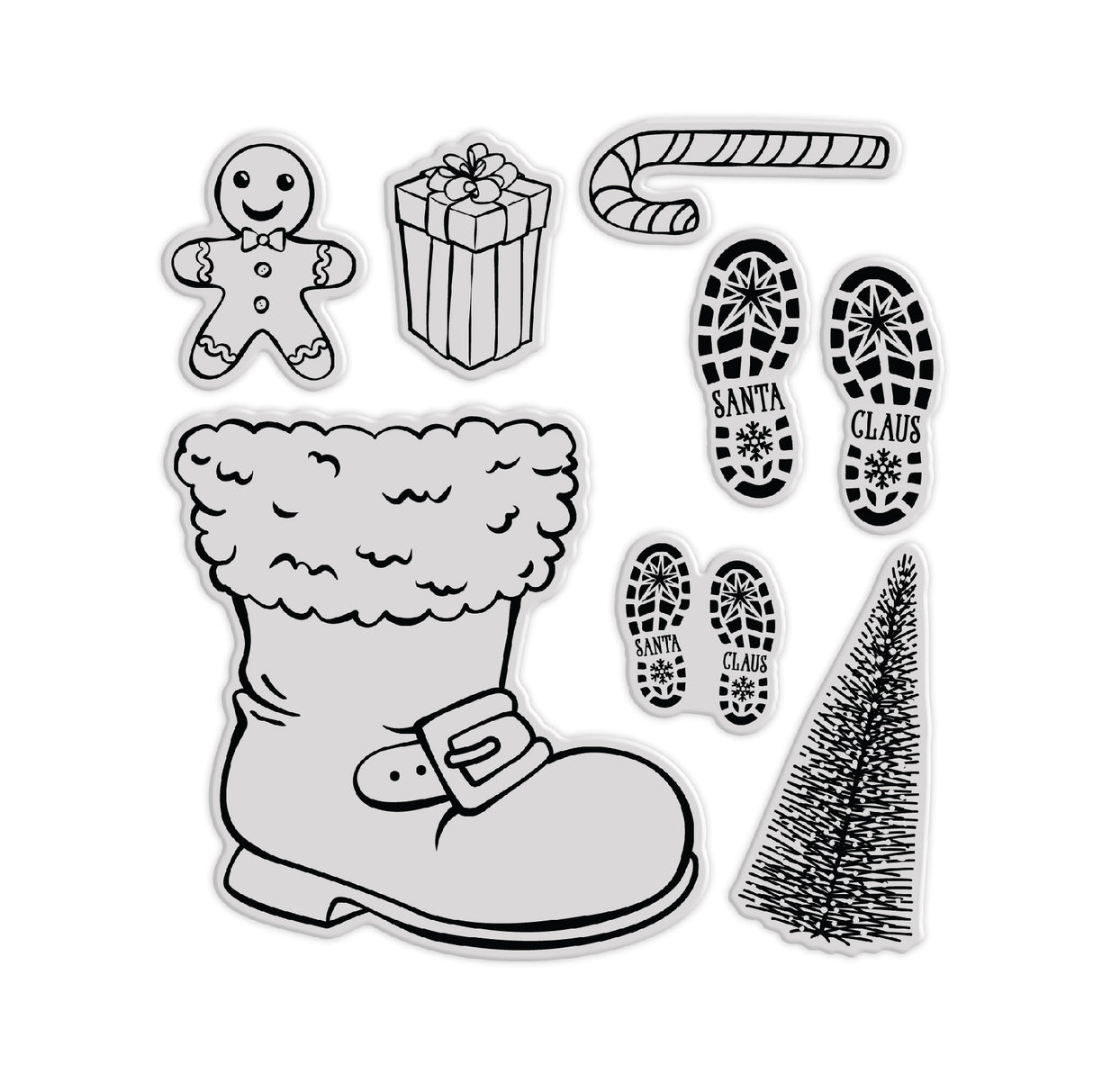 Chloe's Creative Cards Stanze und Stempel – Weihnachtsmannstiefel