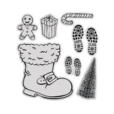 Chloe's Creative Cards Stanze und Stempel – Weihnachtsmannstiefel