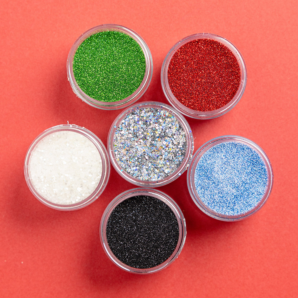 Coffret de paillettes Sparkelicious de l'atelier du Père Noël