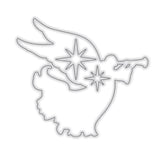 Chloe's Creative Cards Stanze und Stempel – Weihnachtsengel