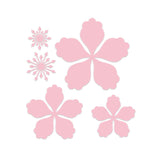 Chloe's Creative Cards 5x7 3D Embossing Folder & Metal Die Set - Winter Bloom Flower