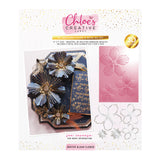 Chloe's Creative Cards 5x7 3D Embossing Folder & Metal Die Set - Winter Bloom Flower