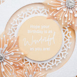 Ensemble de matrices en métal Chloes Creative Cards - Cercle décoratif 6x6