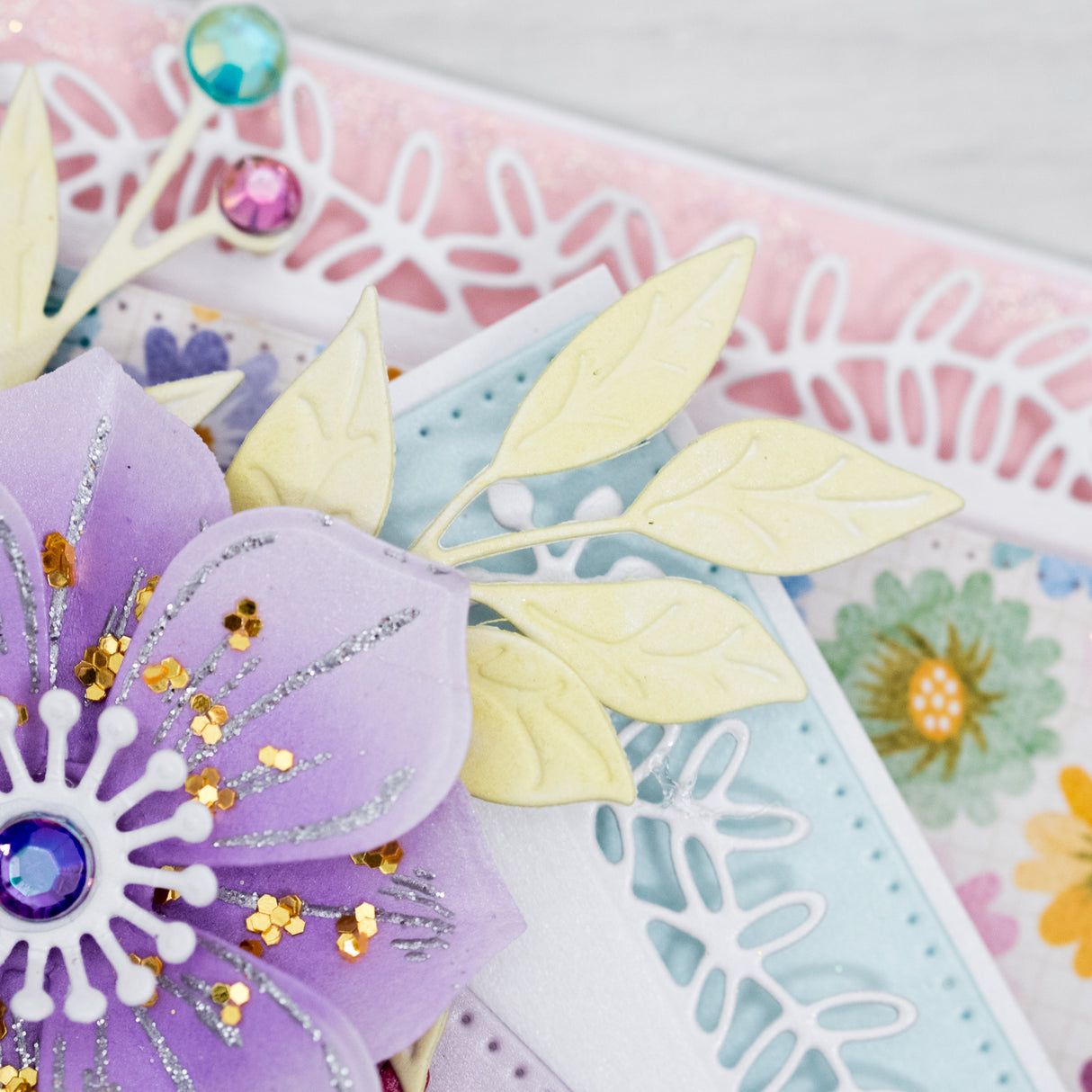 Chloes Creative Cards Metal Die Set - Leafy Foliage
