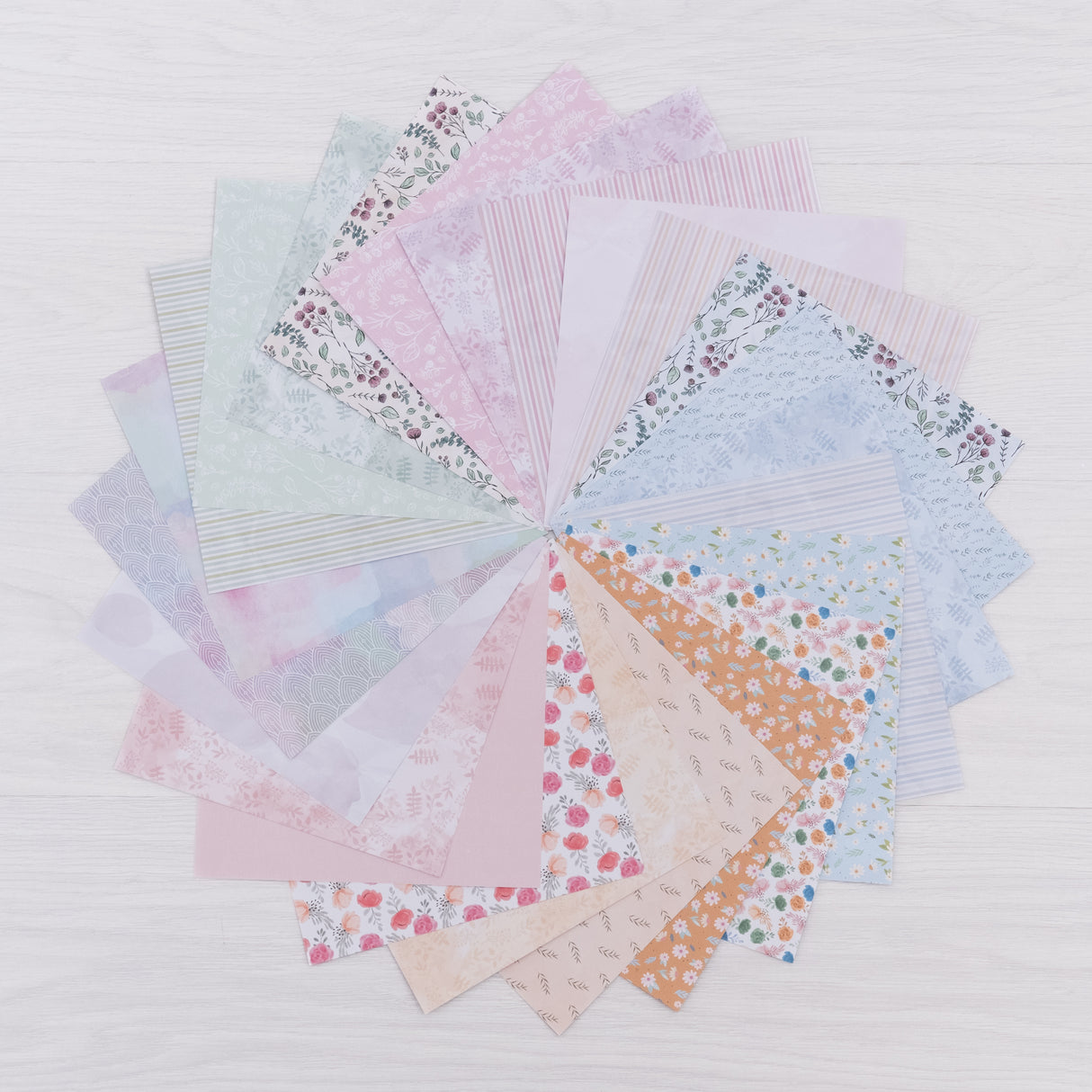 Bloc de papier imprimé design Chloes Creative Cards 8x8 - Magnifiques bouquets