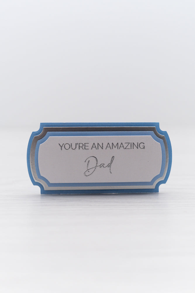 Chloes Creative Cards Metal Die Set - Rectangle Sentiment Plaque