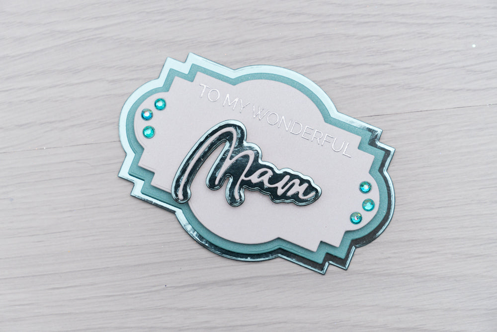 Chloes Creative Cards Metal Die Set - Fancy Sentiment Plaque