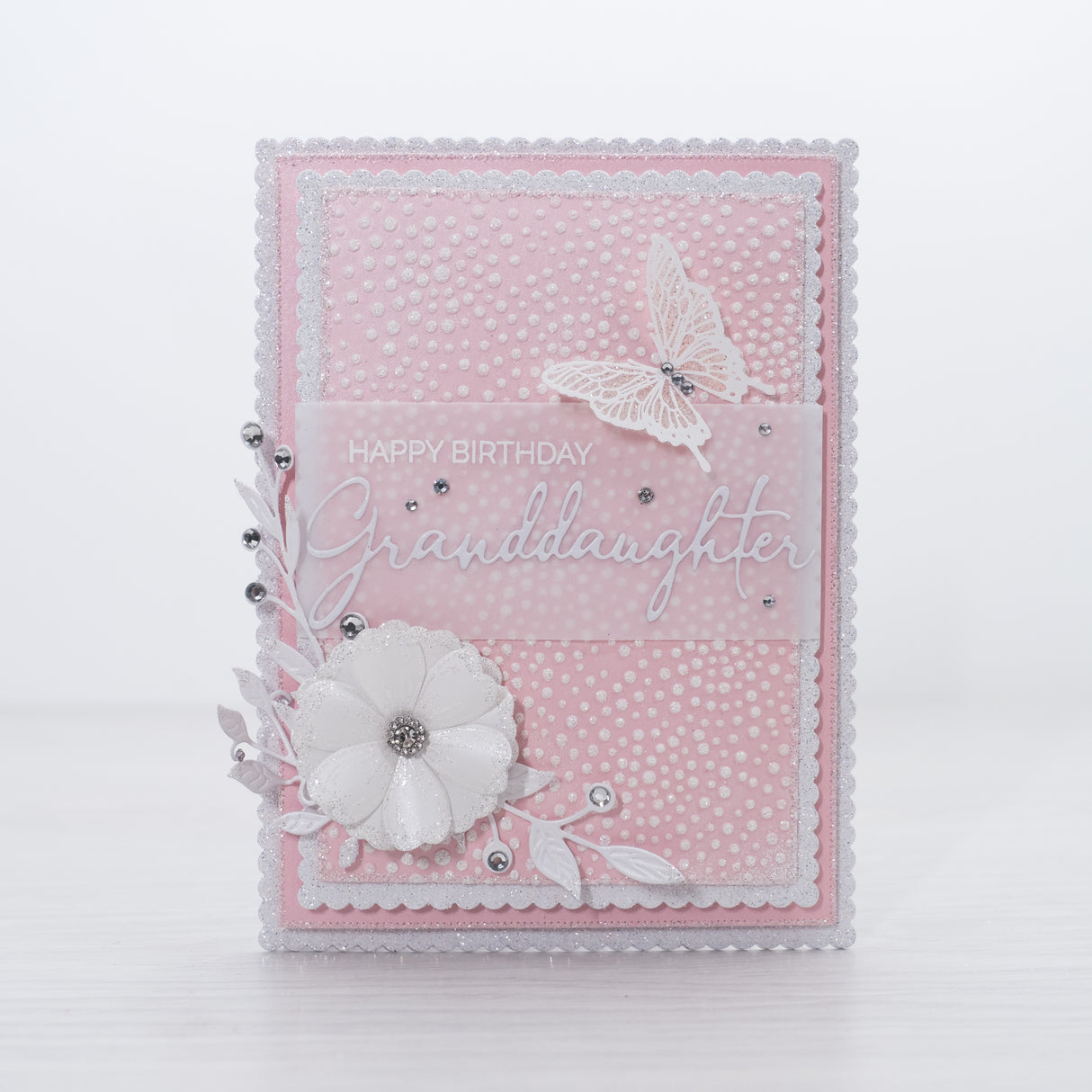 Chloes Creative Cards - Dossier de gaufrage 2D 8x8" - Points décadents