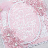 Chloes Creative Cards Metal Die Set – 8x8" Scalloped & Pierced Ovals