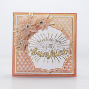 Chloes Creative Cards Photopolymer Stamp Set (A6) - Statement Sentiments Little Sunshine