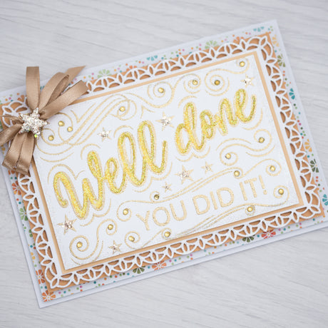 Chloes Creative Cards Metal Die Set - 5x7 Decorative Rectangle
