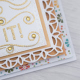 Ensemble de matrices en métal Chloes Creative Cards - Rectangle décoratif 5x7
