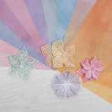 Chloes Creative Cards Designer Vellum imprimé (A4) (50 feuilles) - Délavages floraux d'été