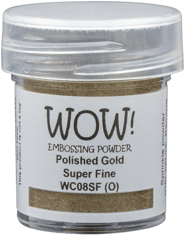 WOW Embossing Powder Metallic Polished Gold Super Fine