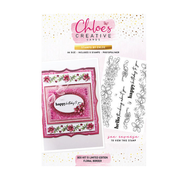 Chloes Creative Cards Box Kit 13 with Limited Edition Stamp