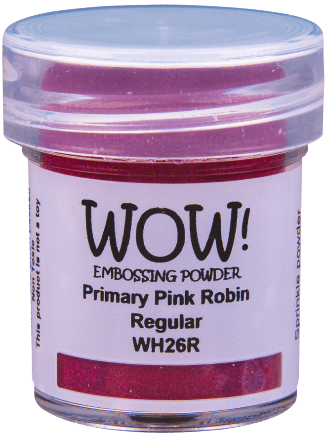 WOW Embossing Powder Primary Pink Robin