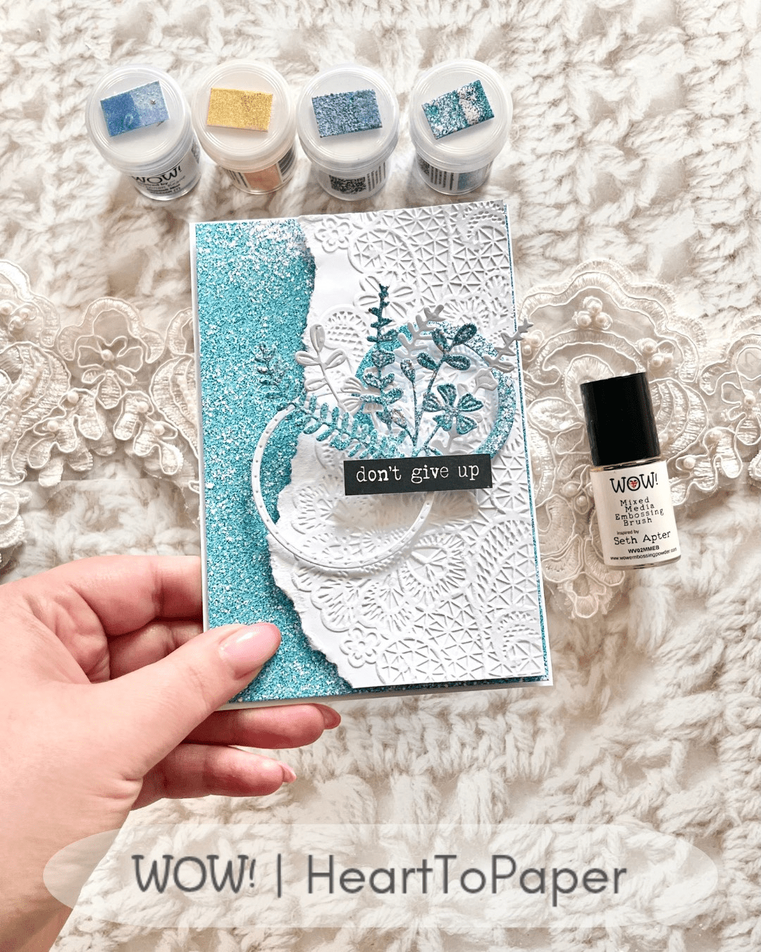 WOW Embossing Powder Speckled Sky