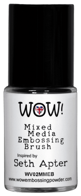 WOW ! Pinceau de gaufrage pour techniques mixtes