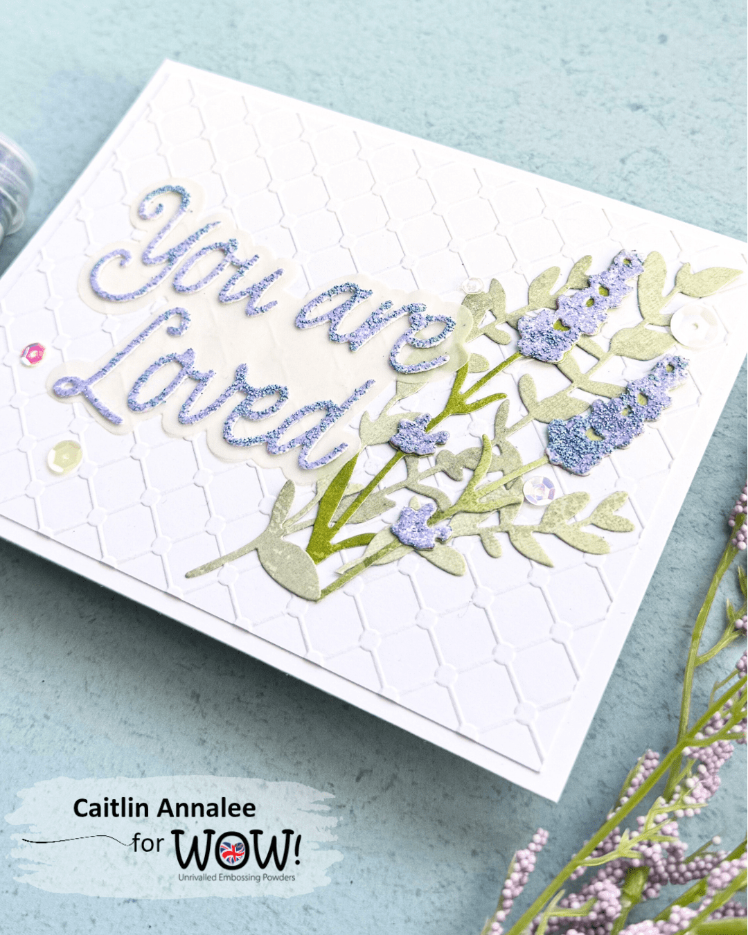 WOW Embossing Glitter Wisteria Wonder