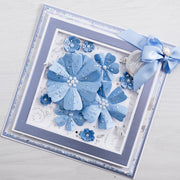 Chloes Creative Cards 6x6 Blossoming Medley 3D Cut and Emboss Folder