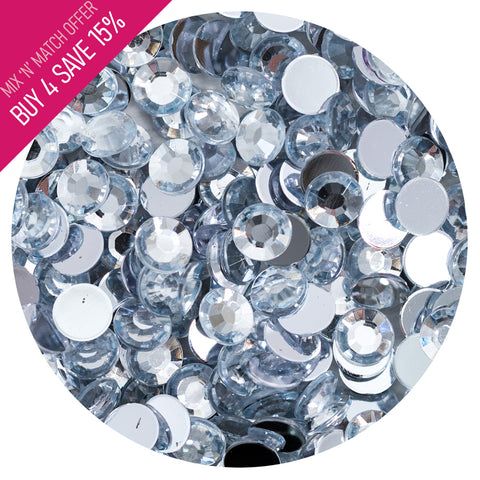 Chloes Creative Cards Bling Box Refill - 6mm Crystal Clear