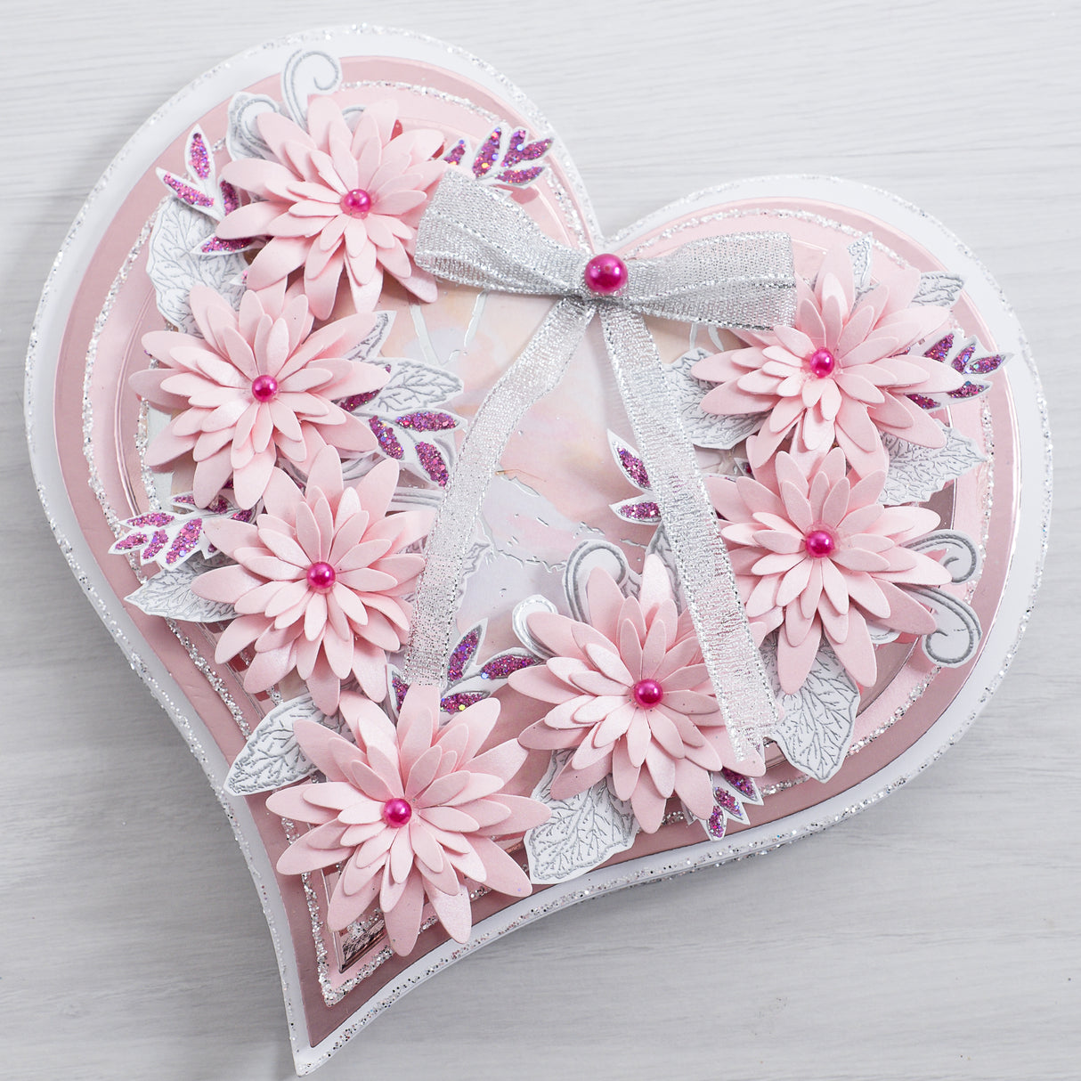 Chloes Creative Cards Metal Die Set - 8 x 8 Basic Hearts