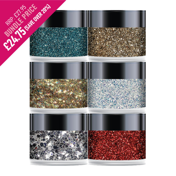 Poinsettia Sparkelicious Glitter Bundle