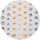 Chloes Creative Cards Self Adhesive Sparkles - Luscious Yellows