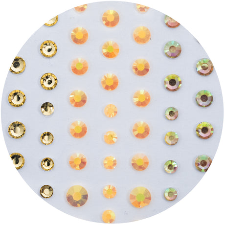 Chloes Creative Cards Self Adhesive Sparkles - Luscious Yellows