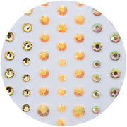 Chloes Creative Cards Self Adhesive Sparkles - Luscious Yellows