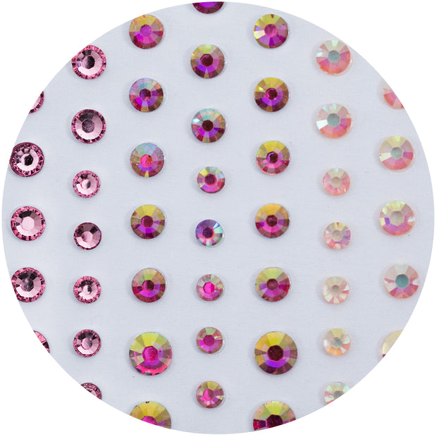 Chloes Creative Cards Self Adhesive Sparkles - Pretty Pinks