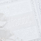 Chloes Creative Cards Die & Stamp Set - Filigree Happy Birthday