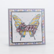 Chloes Creative Cards Die & Stamp - Filigree Happy Birthday