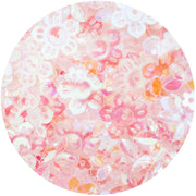 Chloes Creative Cards Floral Sequins - Pinks