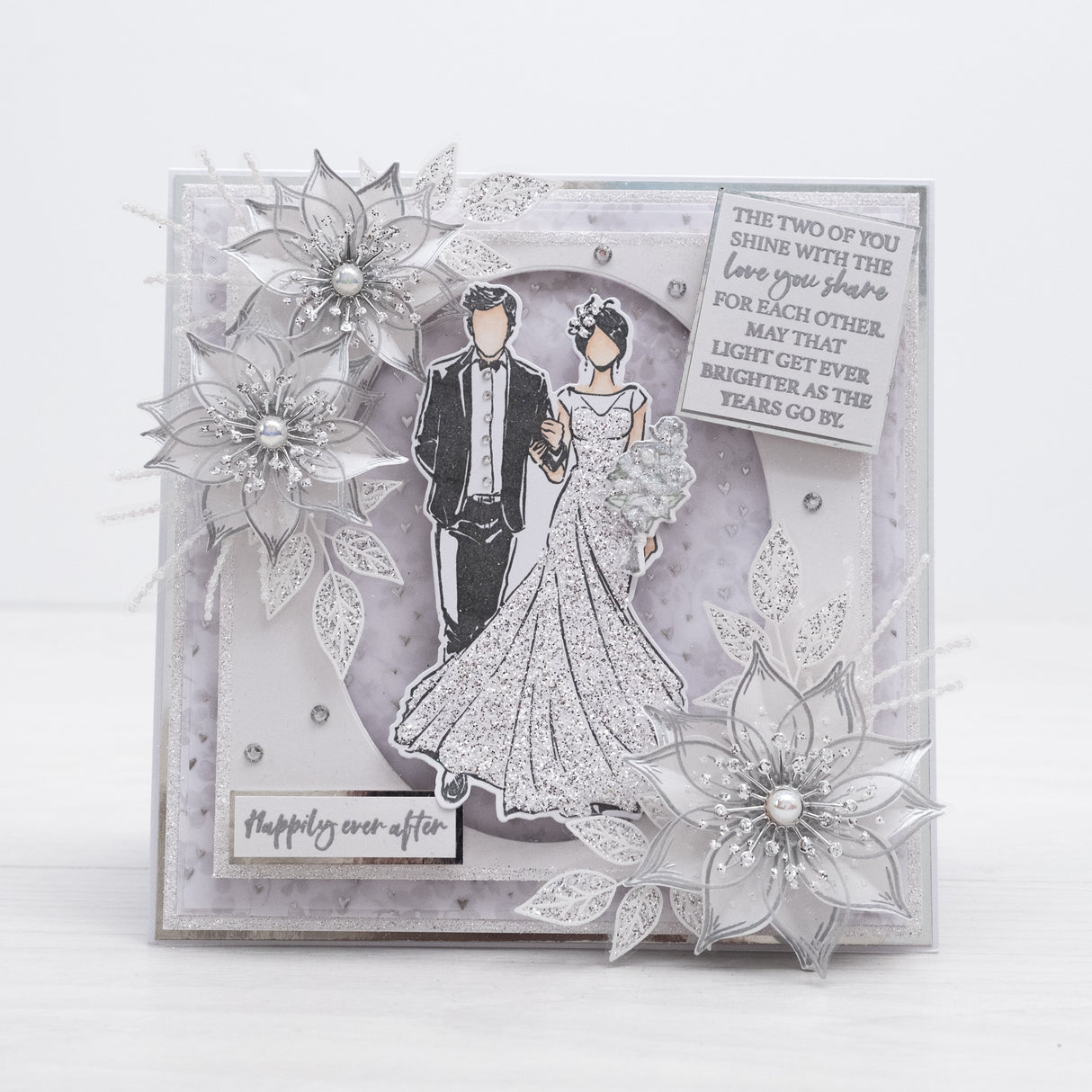 Chloes Creative Cards Die & Stamp Set - Bride and Groom